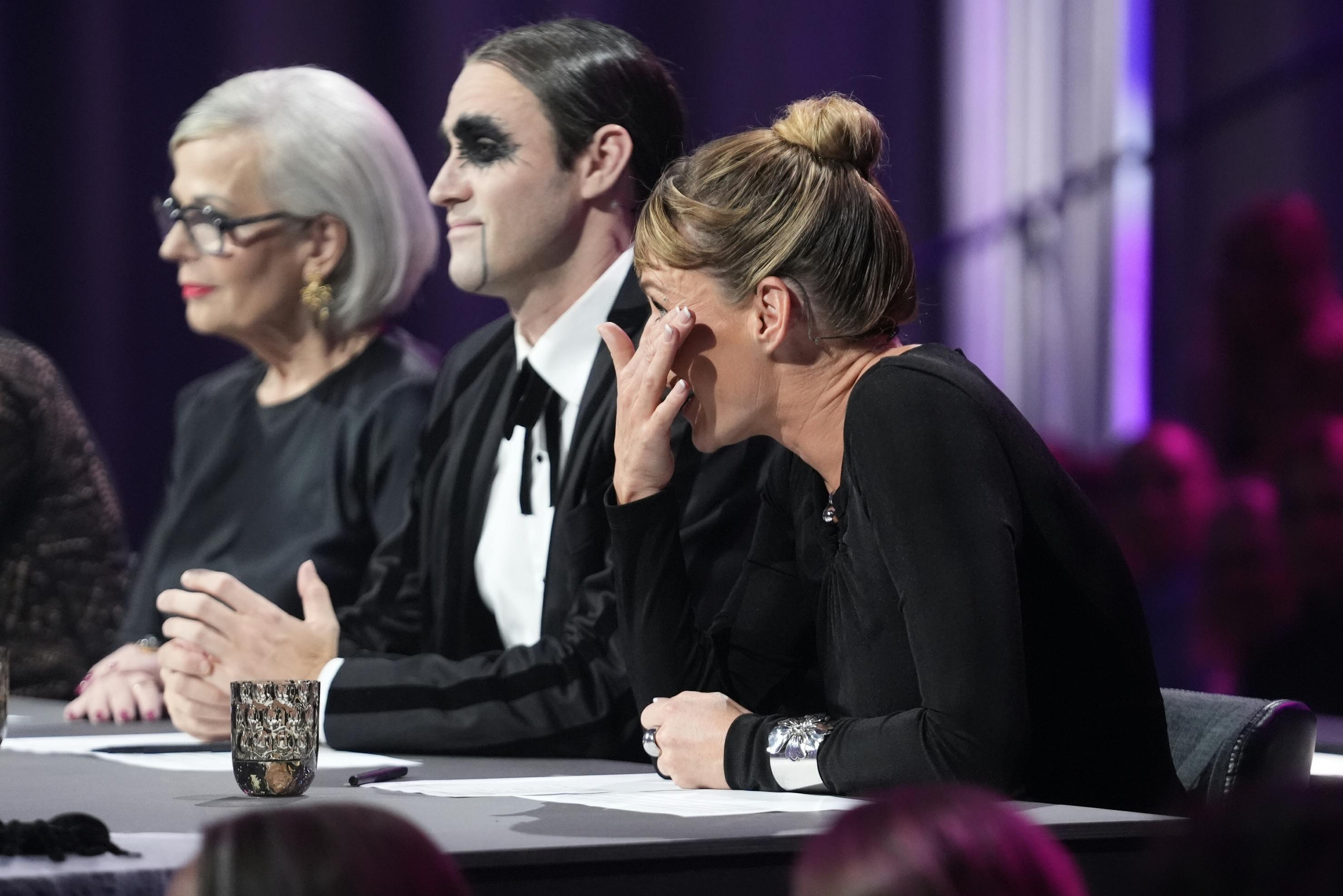 Sarah Grünewald kæmpede med at holde tårer tilbage i "Vild med dans".