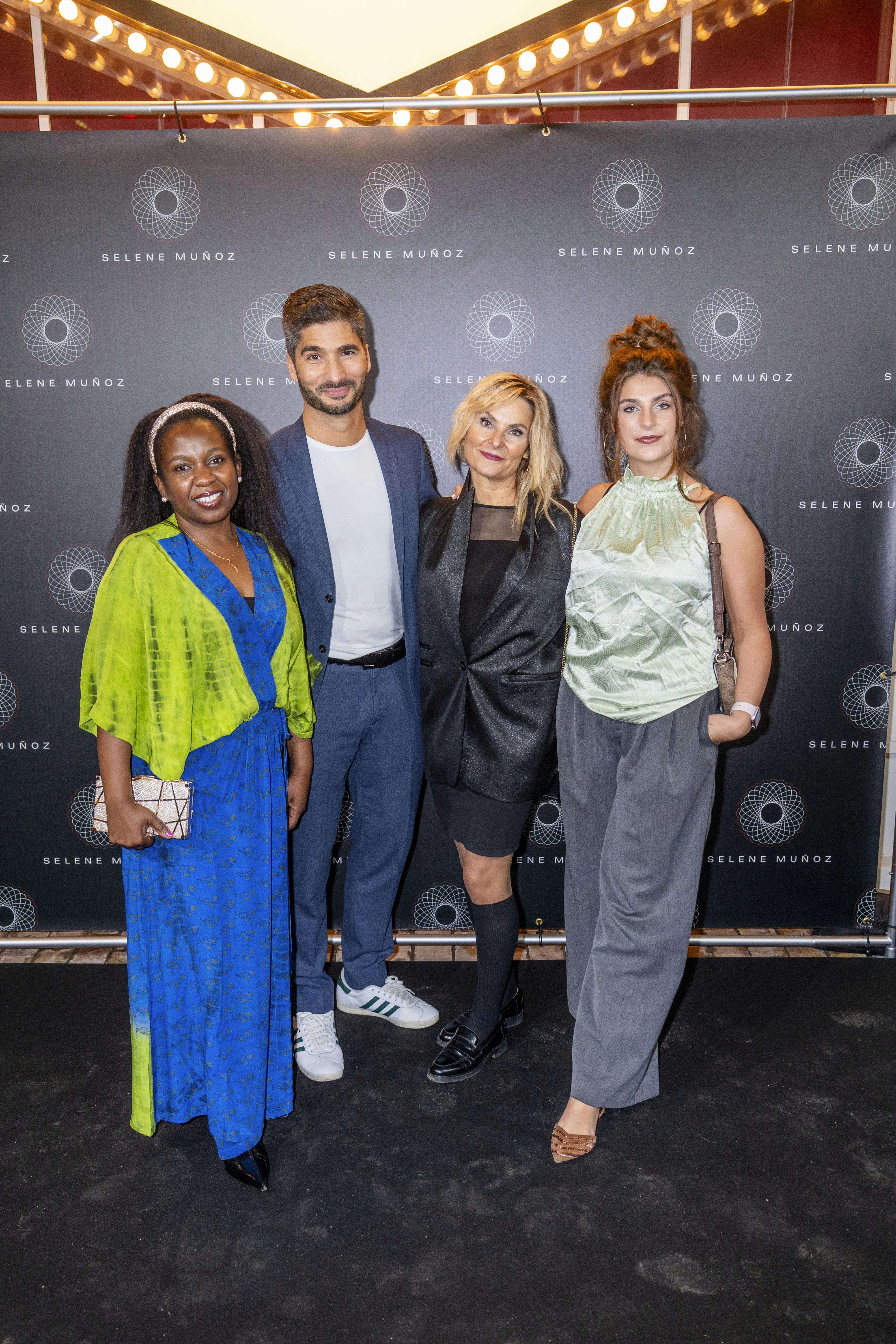 Carolyne Kaddu, Andreas Matthew, Michèle Bellaiche og Josephine Bellaiche.