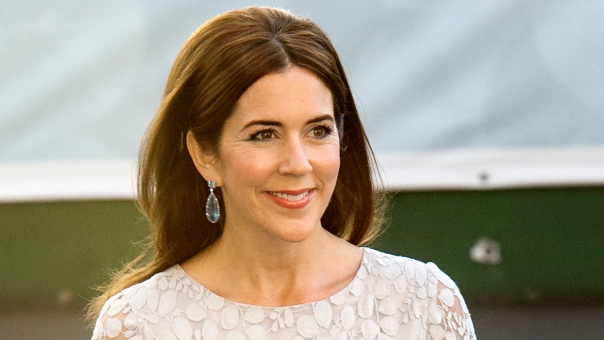 Billedet af dronning Mary her er taget i en anden forbindelse. Se billeder fra aftenen i Egypten i artiklen.