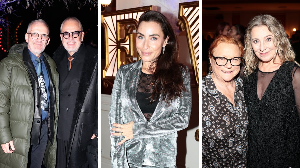 De kendte ankommer til Dansk Revys 175-års jubilæumsfest