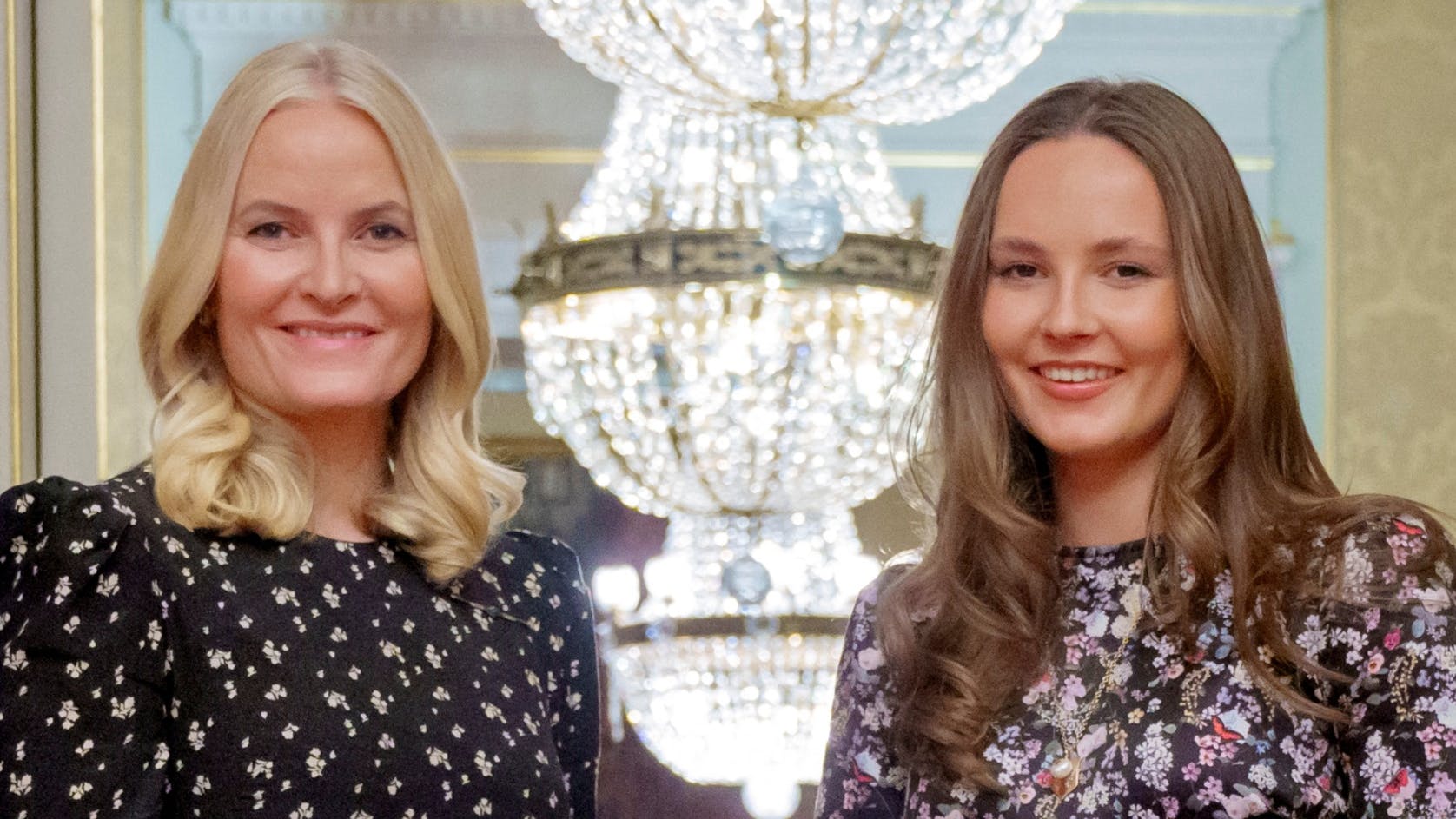 Kronprinsesse Mette-Marit og prinsesse Ingrid Alexandra. 