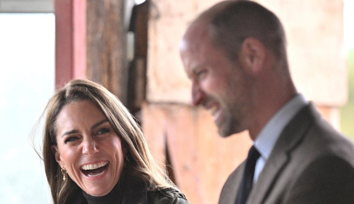 Prinsesse Catherine og prins William fotograferet under et besøg på Mallon Farm i Tyrone, Cookstown, Nordirland, i oktober 2025.