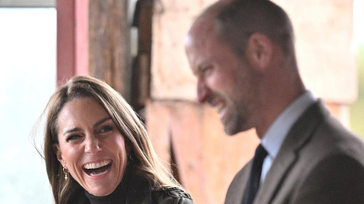 Prinsesse Catherine og prins William fotograferet under et besøg på Mallon Farm i Tyrone, Cookstown, Nordirland, i oktober 2025.