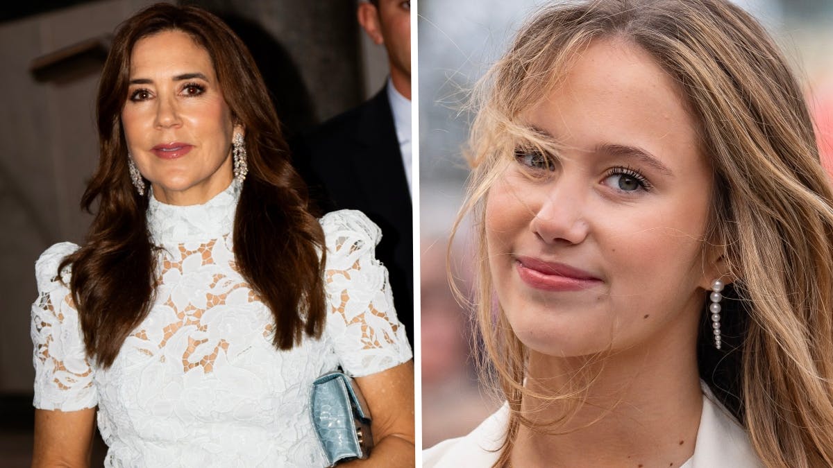 Dronning Mary og prinsesse Josephine