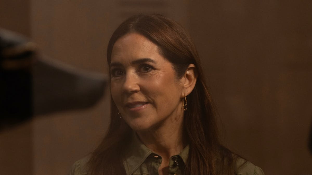 Dronning Mary fik en rundvisning på Grand Egyptian Museum.