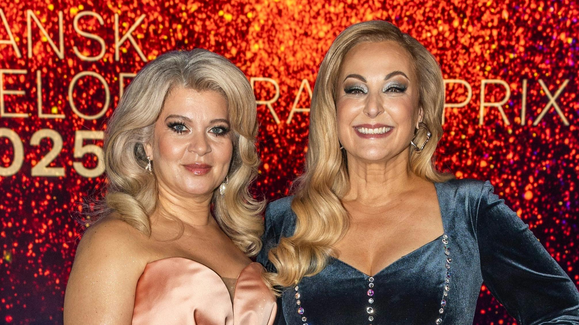 Sara Bro og Stéphanie Surrugue var værter for Melodi Grand Prix i 2024 og 2025. 