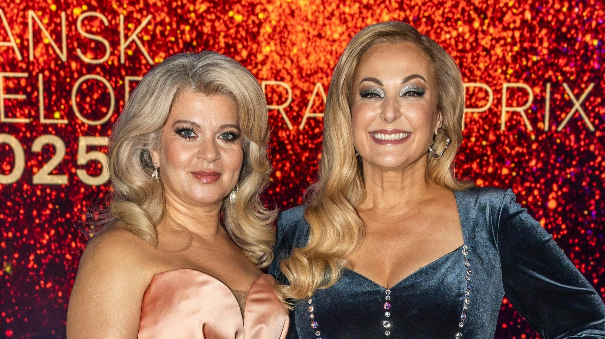 Sara Bro og Stéphanie Surrugue var værter for Melodi Grand Prix i 2024 og 2025.