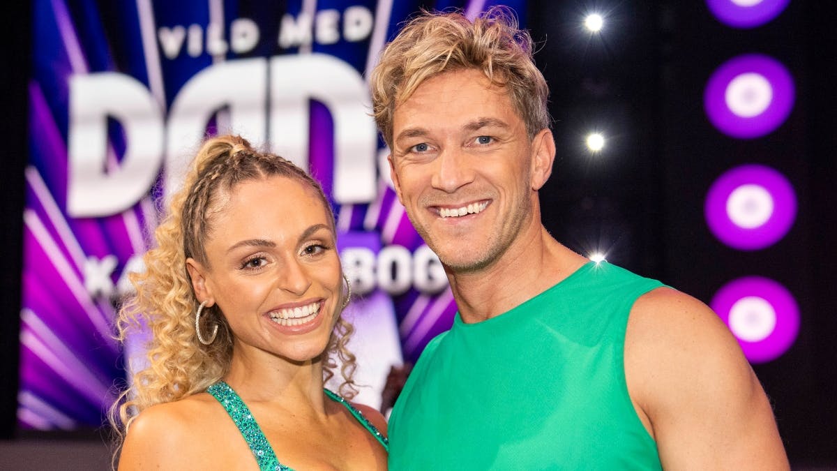 Jasmin Lind og Michael Olesen i "Vild med dans". 