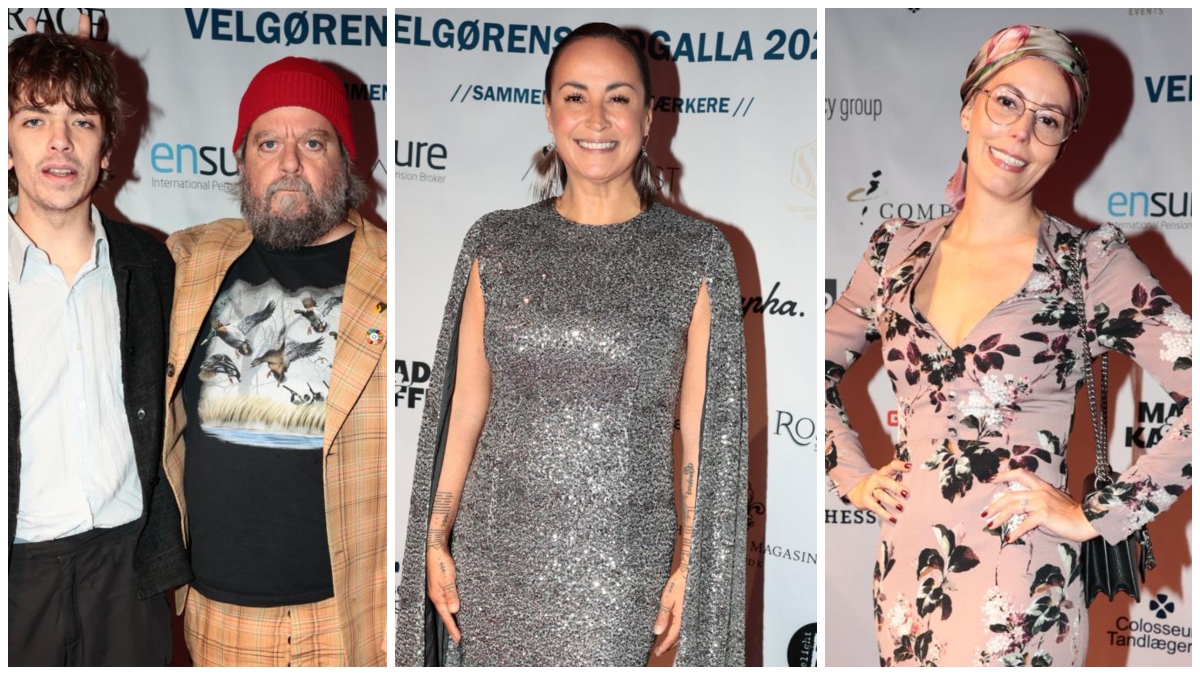 Kendte til Thin Blue Line velgørenhedsgalla.