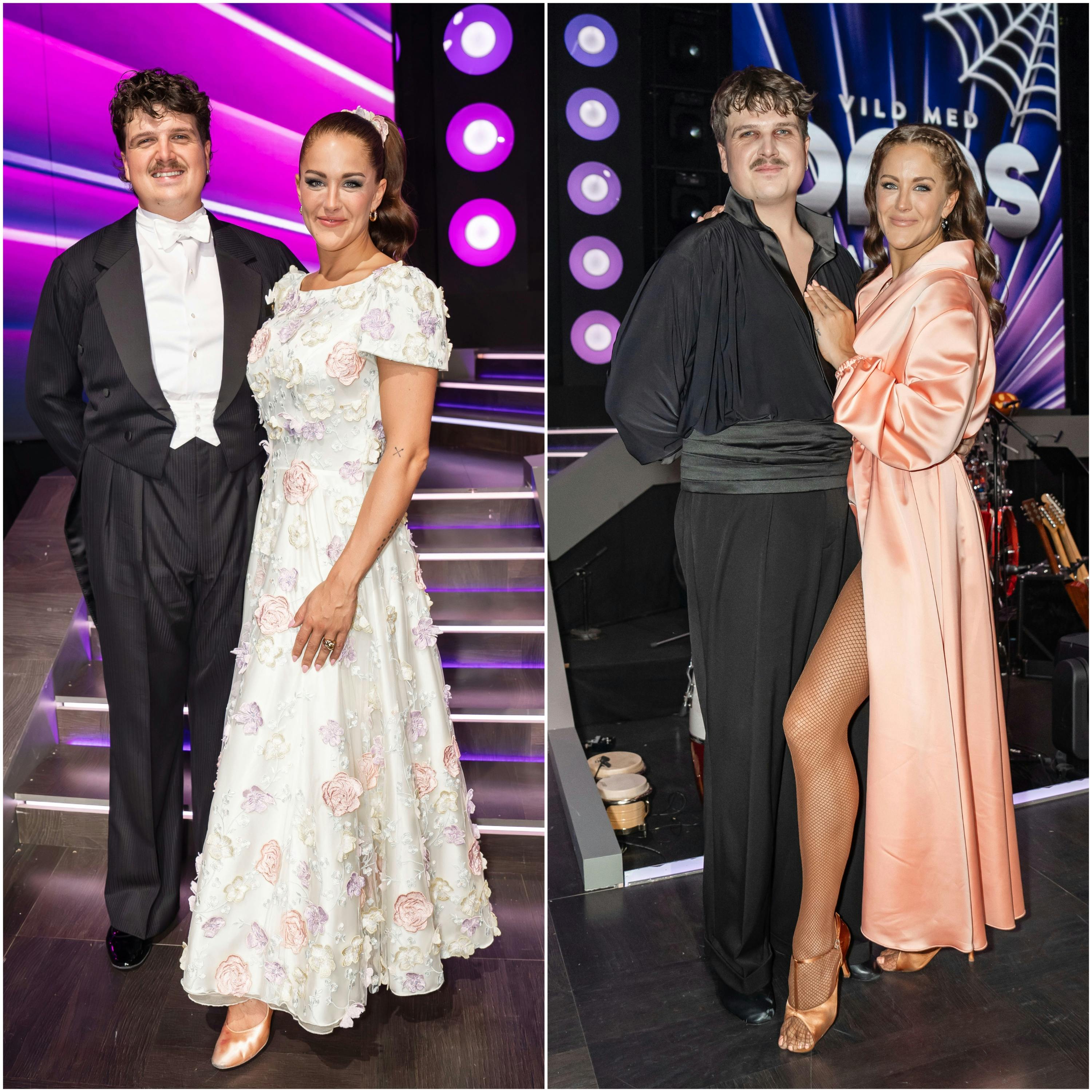 Alfred Midé Erichsen og Camilla Dalsgaard i program et og seks. 