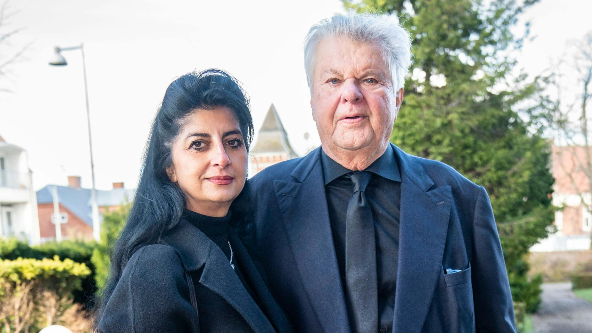 Susan Astani-Kjær med ægtemanden Christian Kjær. 