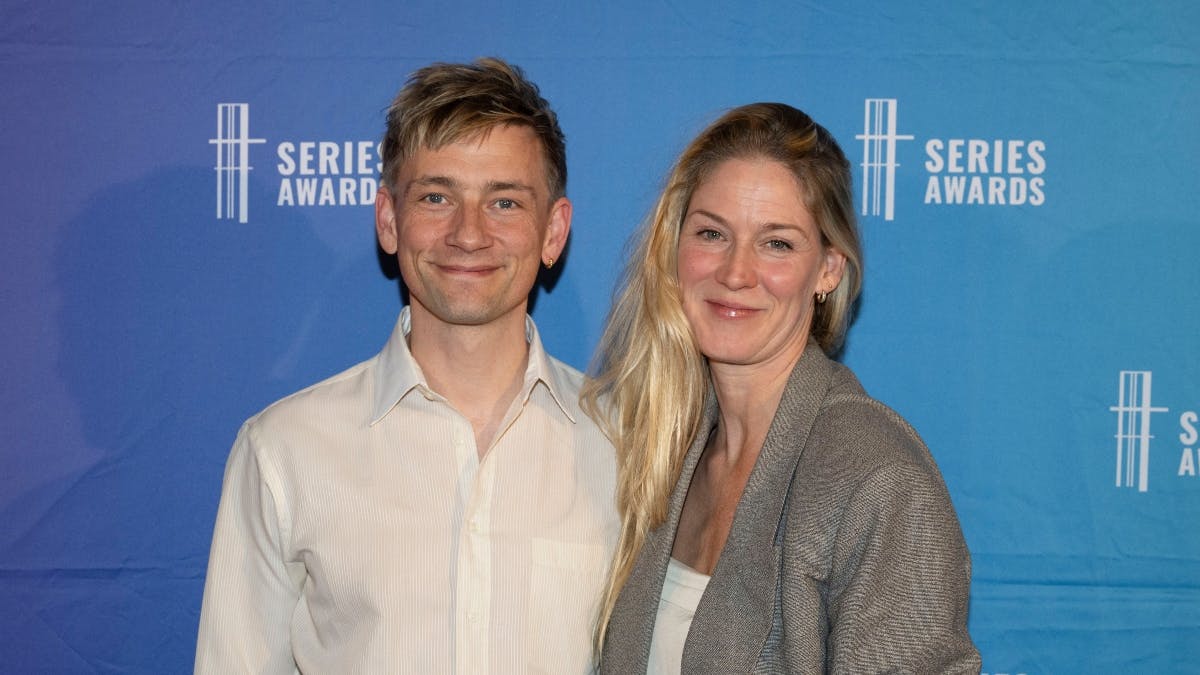 Esben Smed og hustruen Line Daugbjerg Christensen. 