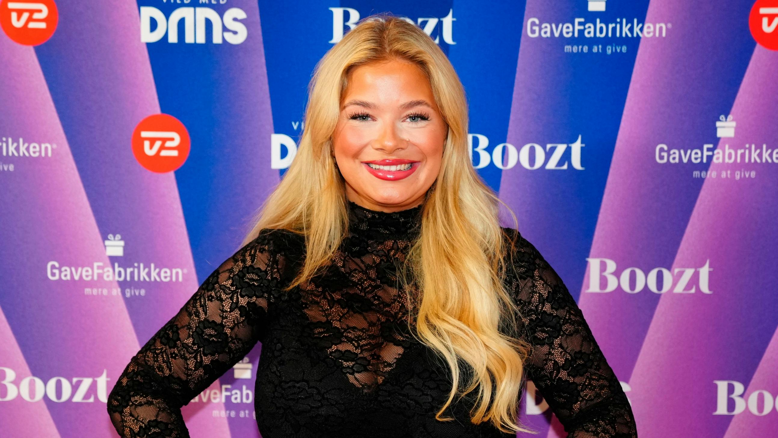 Sangerinden Sissal til "Vild med dans". 