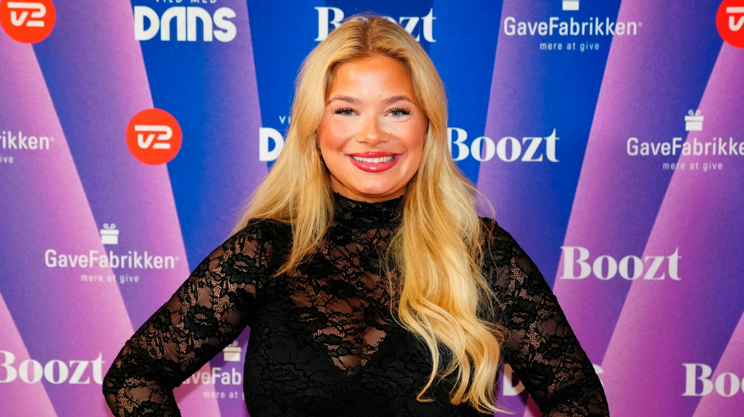 Sangerinden Sissal til "Vild med dans".