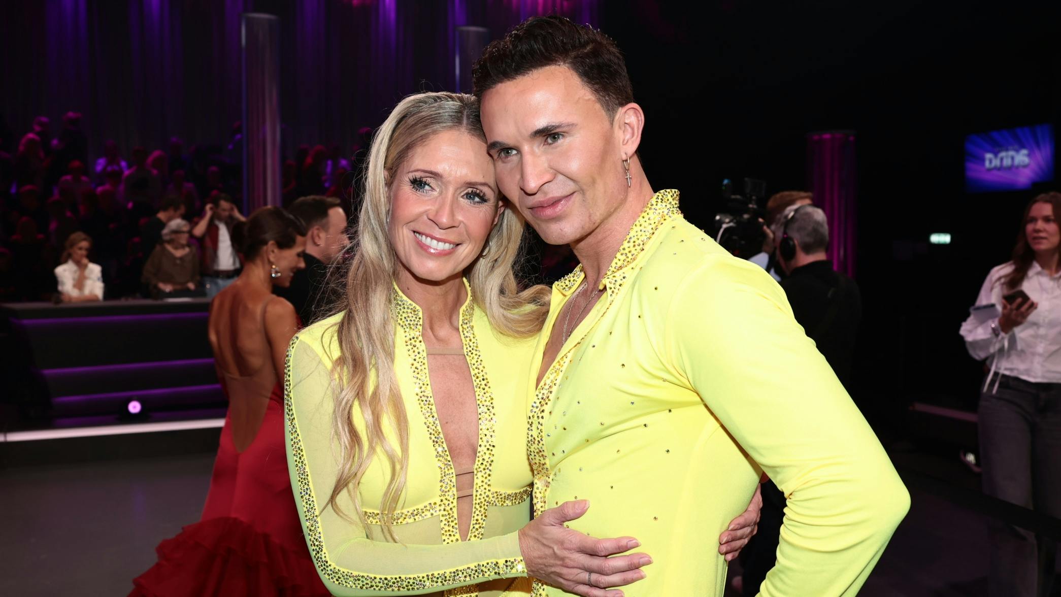 "Vild med dans"-parret Karina Frimodt og Gustav Salinas. 