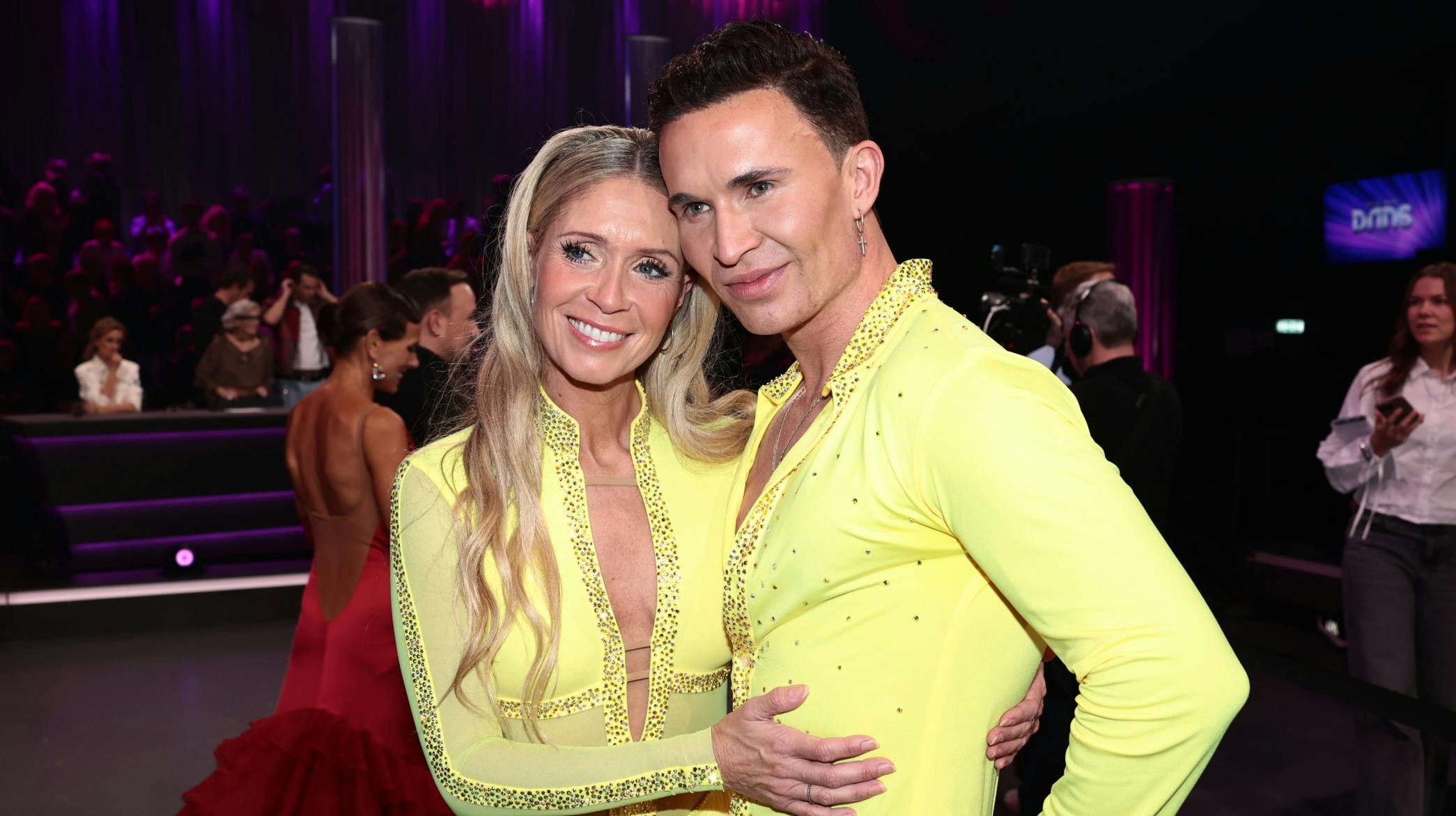 "Vild med dans"-parret Karina Frimodt og Gustav Salinas.