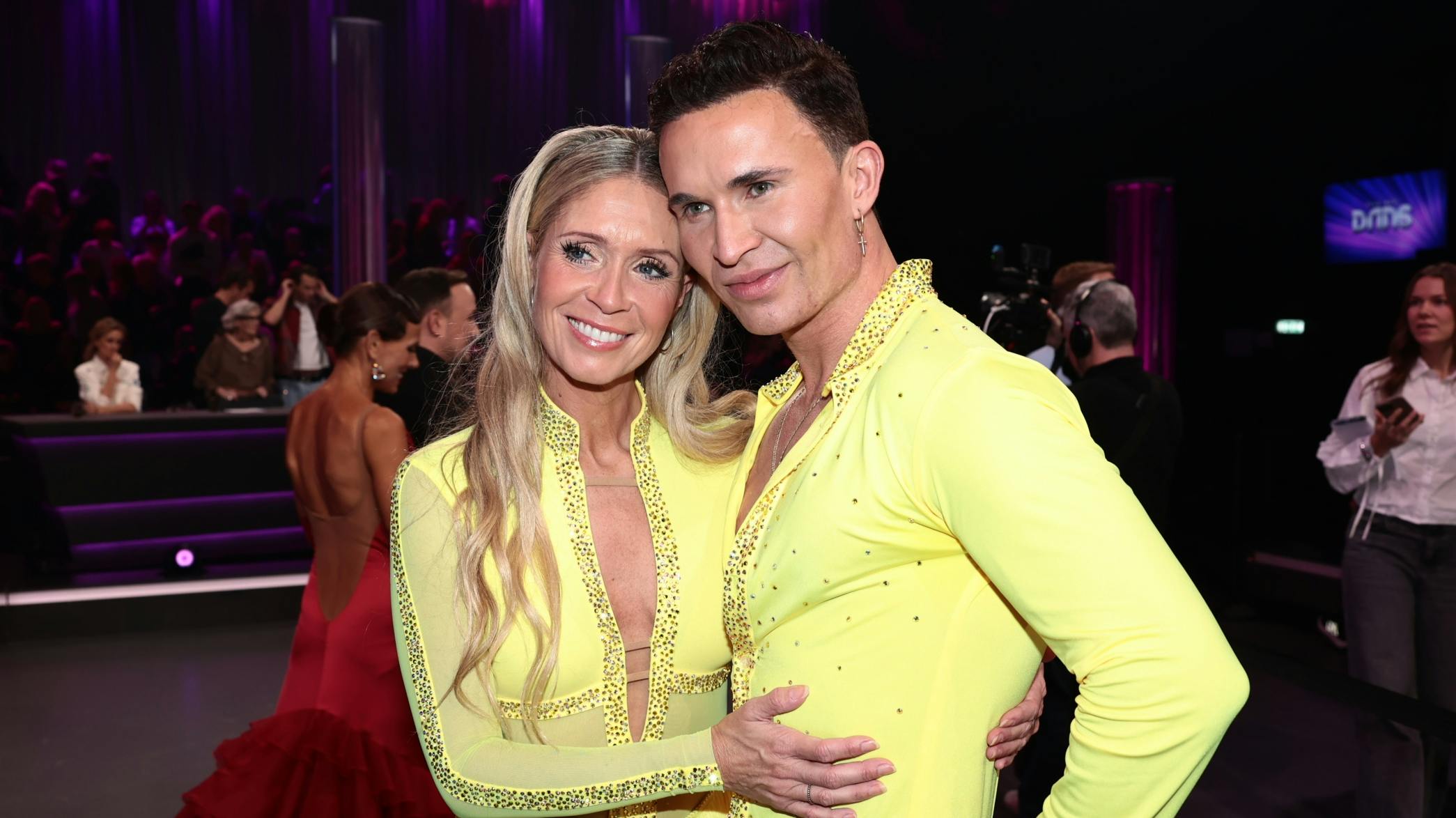 "Vild med dans"-parret Karina Frimodt og Gustav Salinas.