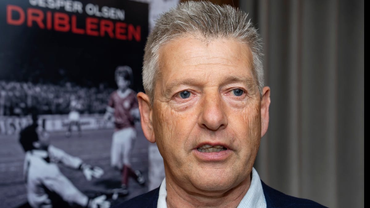 Jesper Olsen er aktuel med den nye bog "Dribleren"