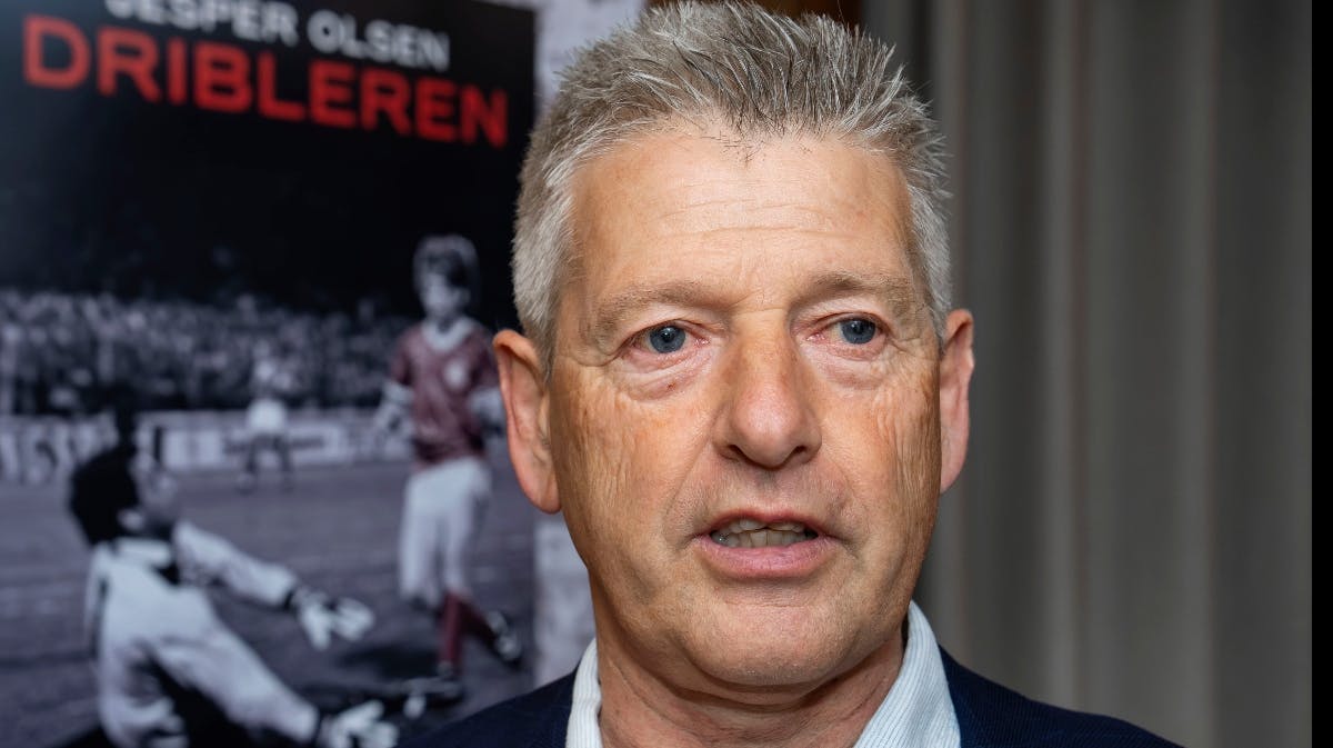 Jesper Olsen er aktuel med den nye bog "Dribleren"
