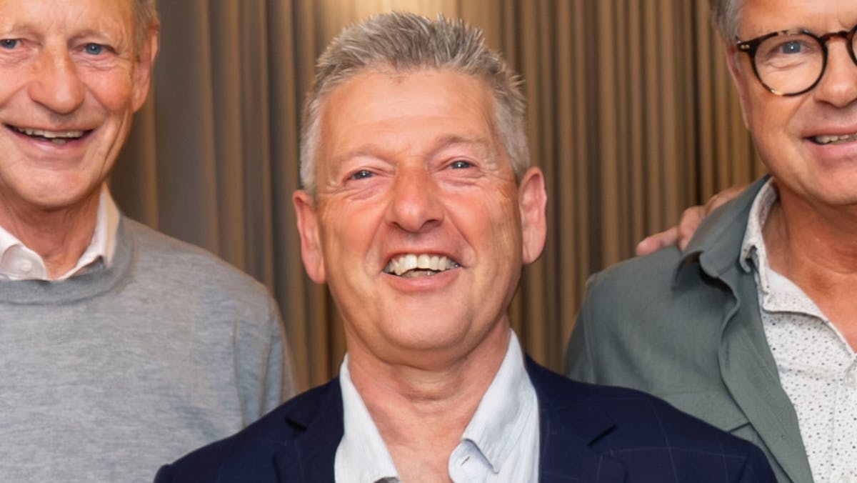 Jesper Olsen var sammen med de gamle stjernekammerater i en festlig anledning