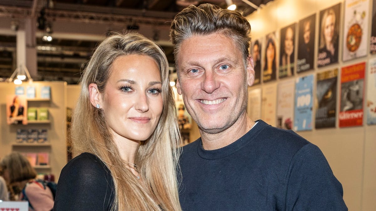 Annemette Holtz og Timm Vladimir på Bogforum.