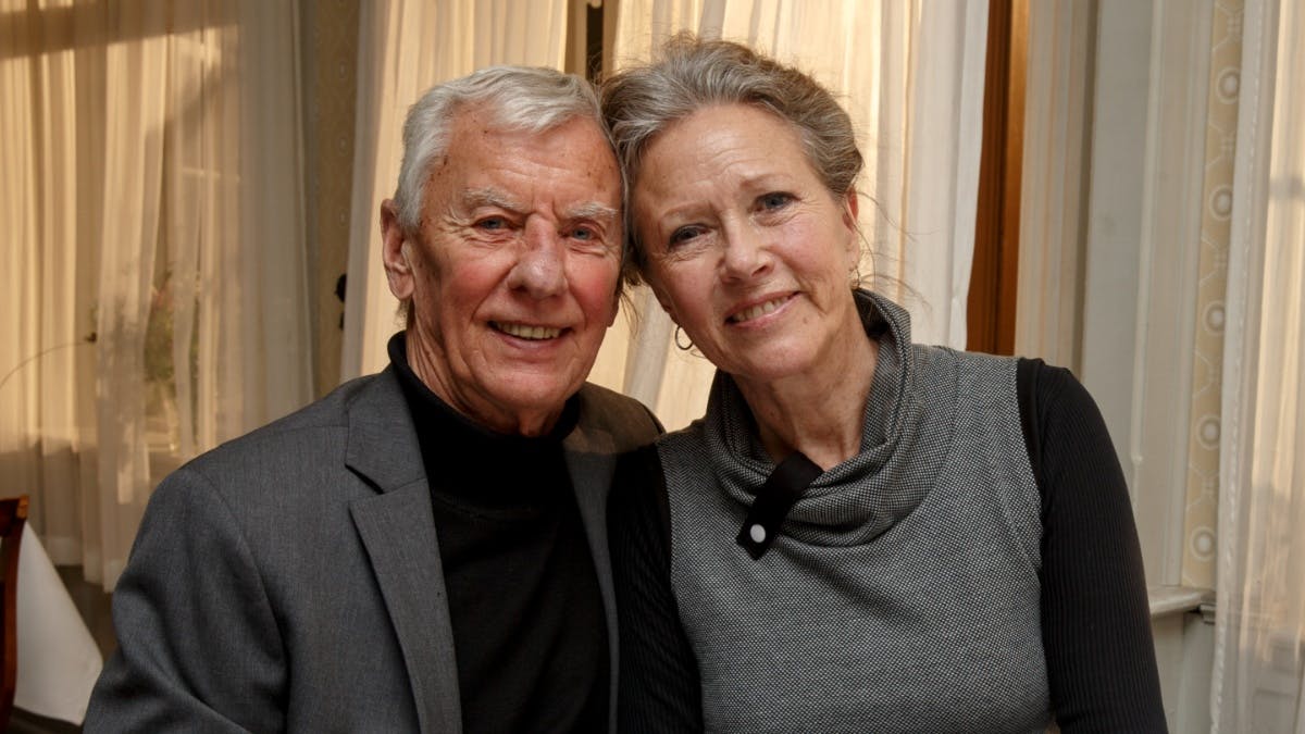 Birthe Neumann og Paul Hüttel har været gift siden 1974.