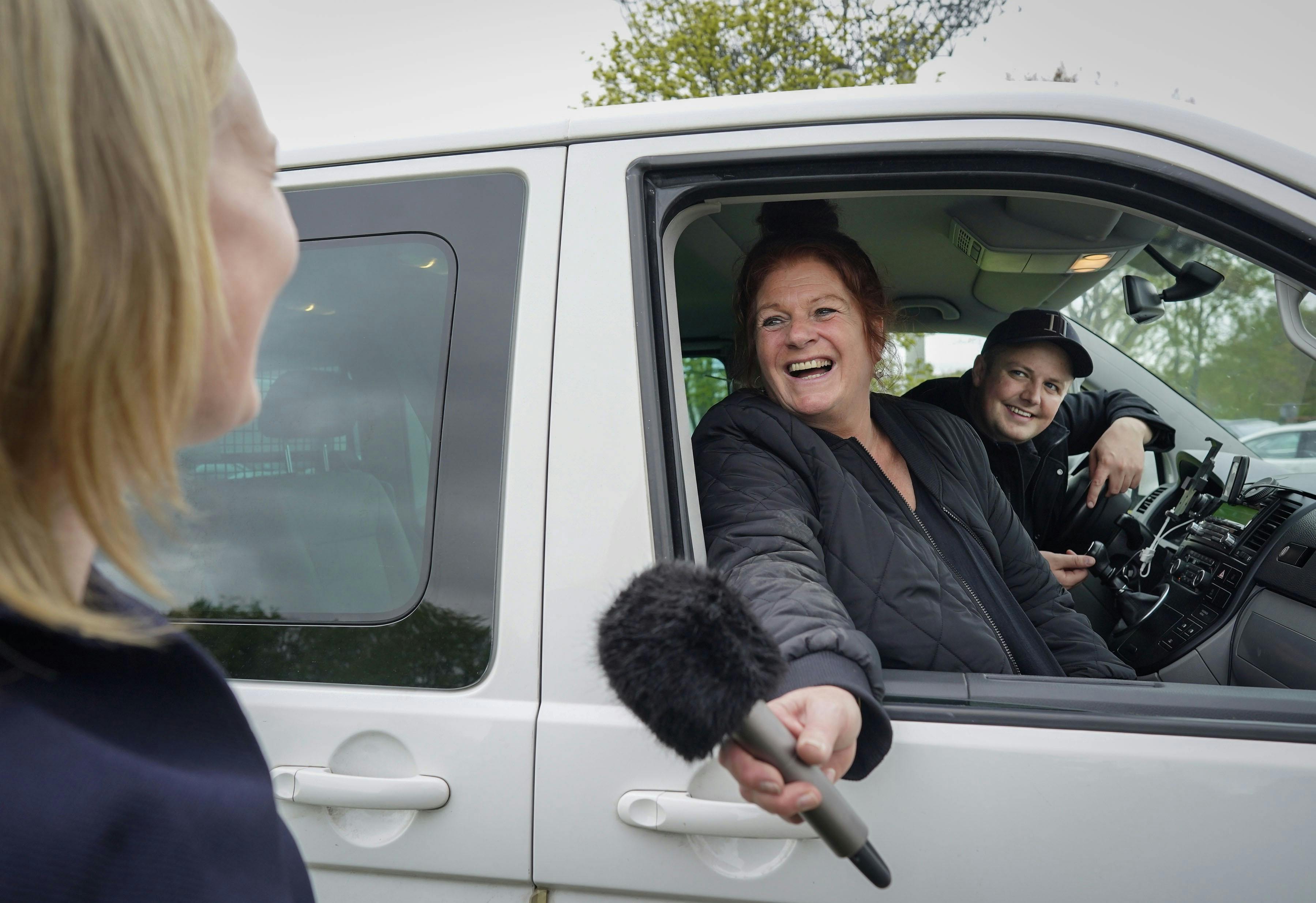 Anders Toft Bro og Vibeke Nipper fra ”Fotovognen”.
