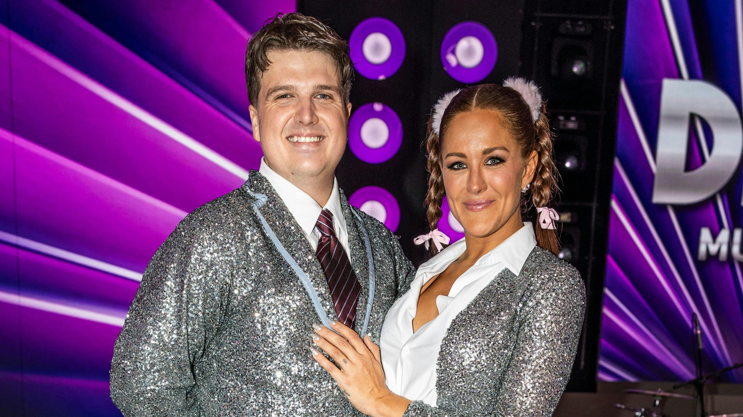 "Vild med dans"-parret Alfred Midé Erichsen og Camilla Dalsgaard.