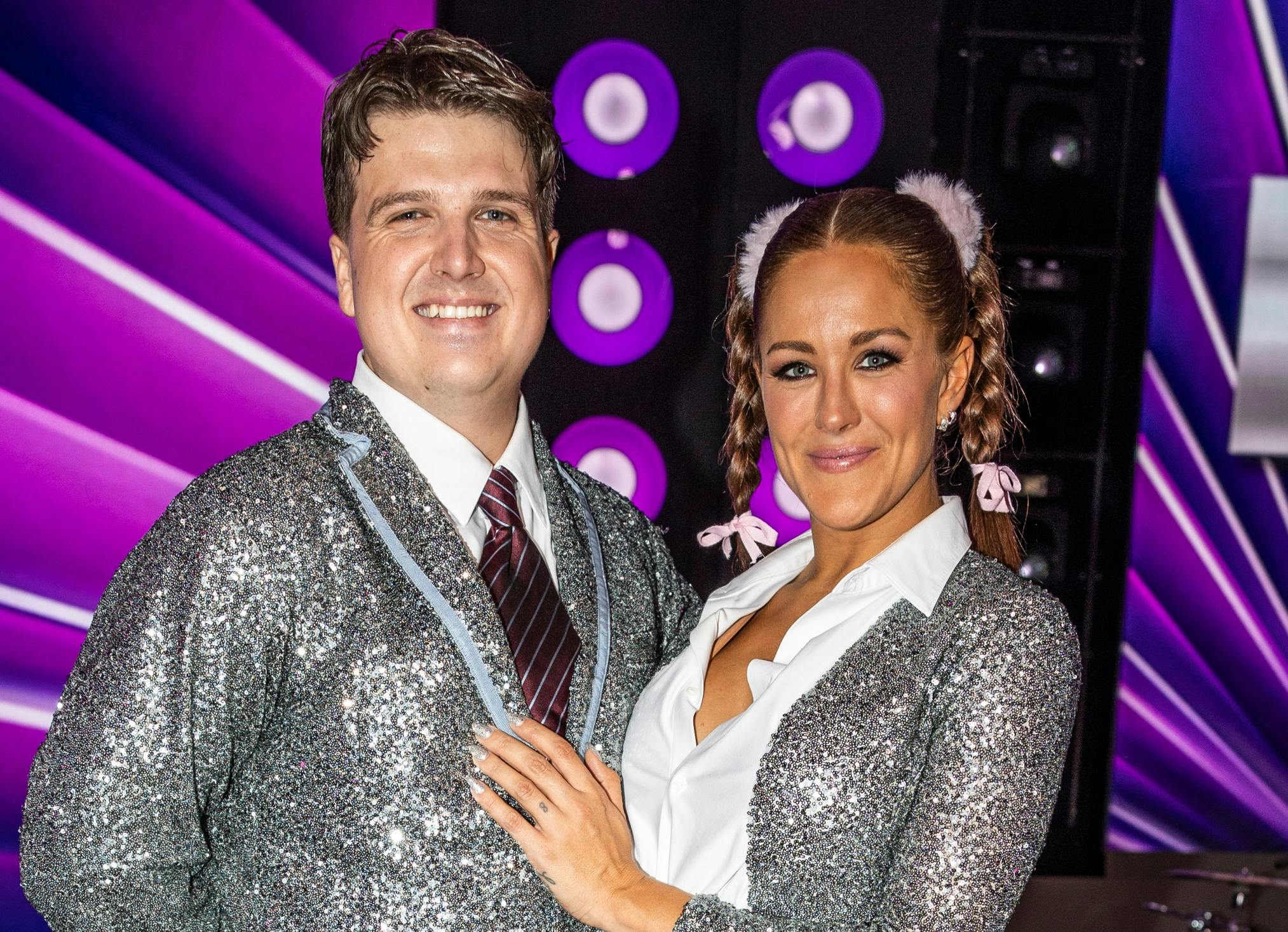 "Vild med dans"-parret Alfred Midé Erichsen og Camilla Dalsgaard.