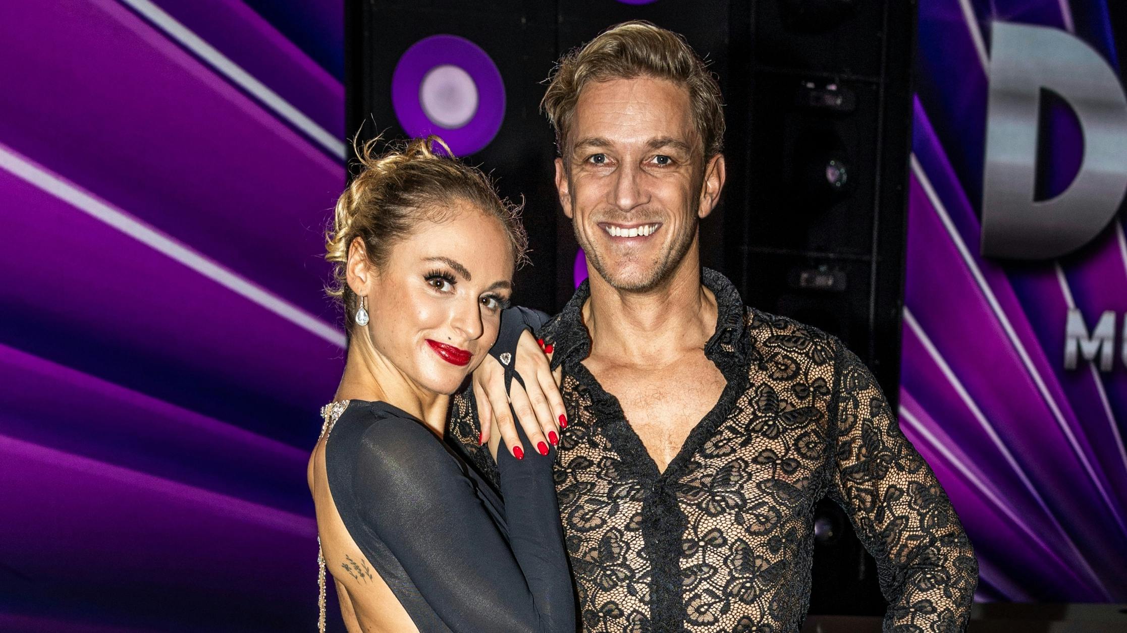 "Vild med dans"-parret Jasmin Lind og Michael Olesen. 