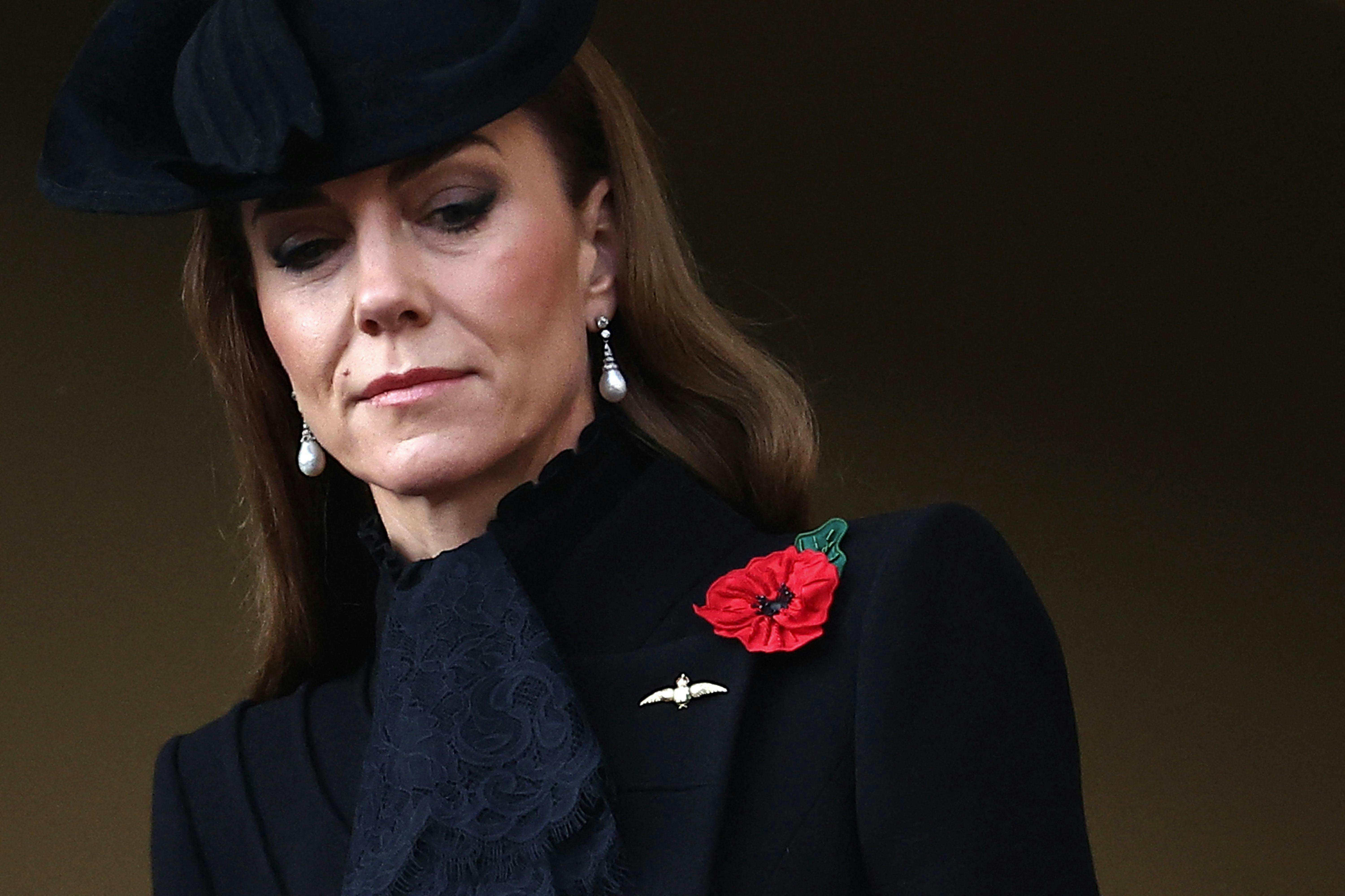 Prinsesse Catherine til Remembrance Sunday 9. november 2025. 