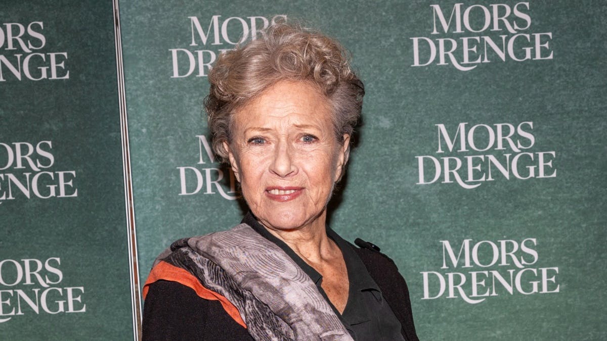 Birthe Neumann er aktuel i den nye film "Mors drenge".