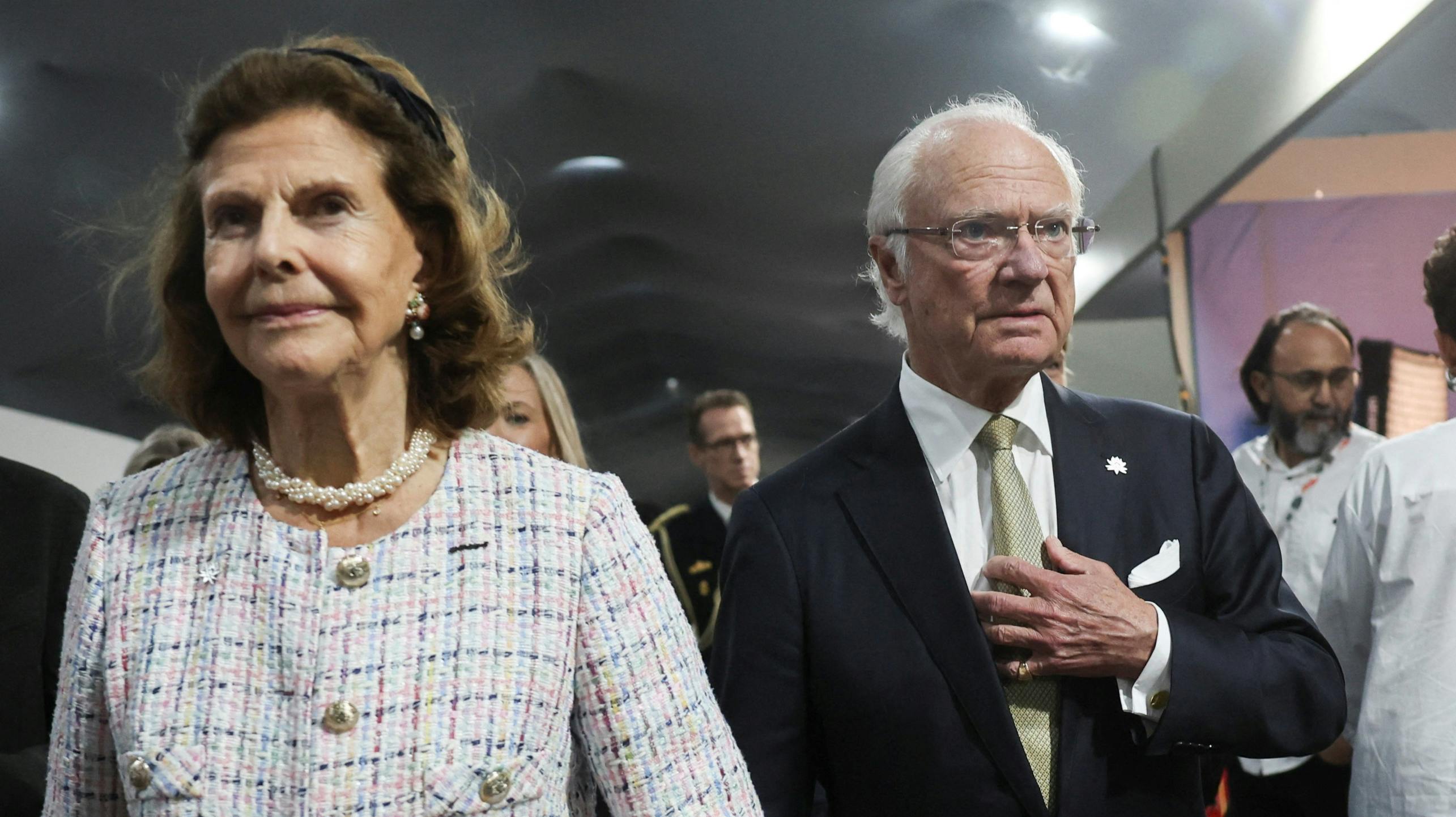 Dronning Silvia og kong Carl Gustaf.