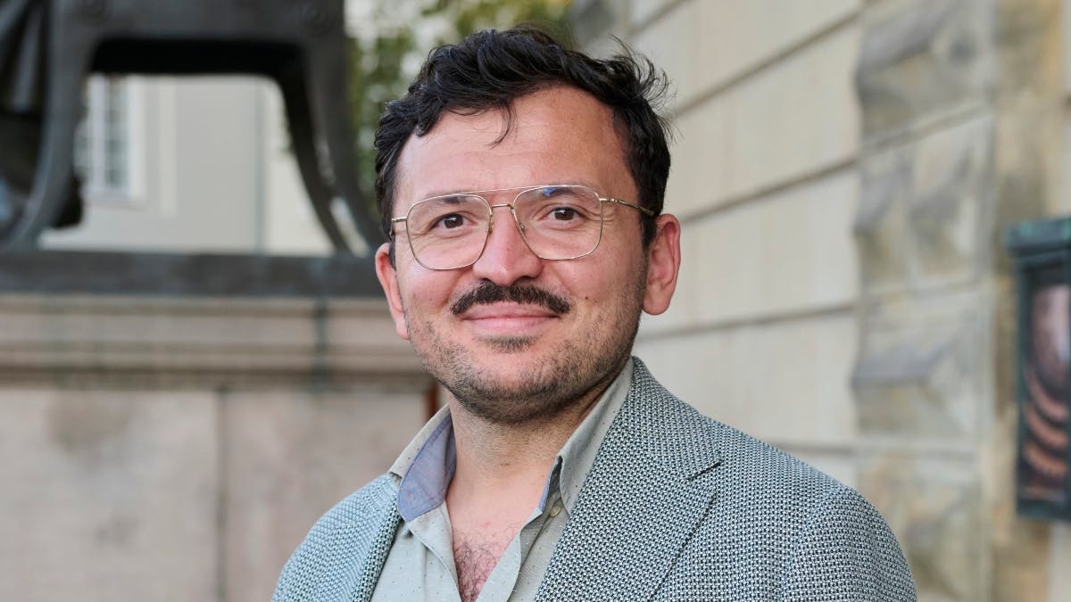 Umut Sakarya måtte tirsdag en tur på sygehuset. 