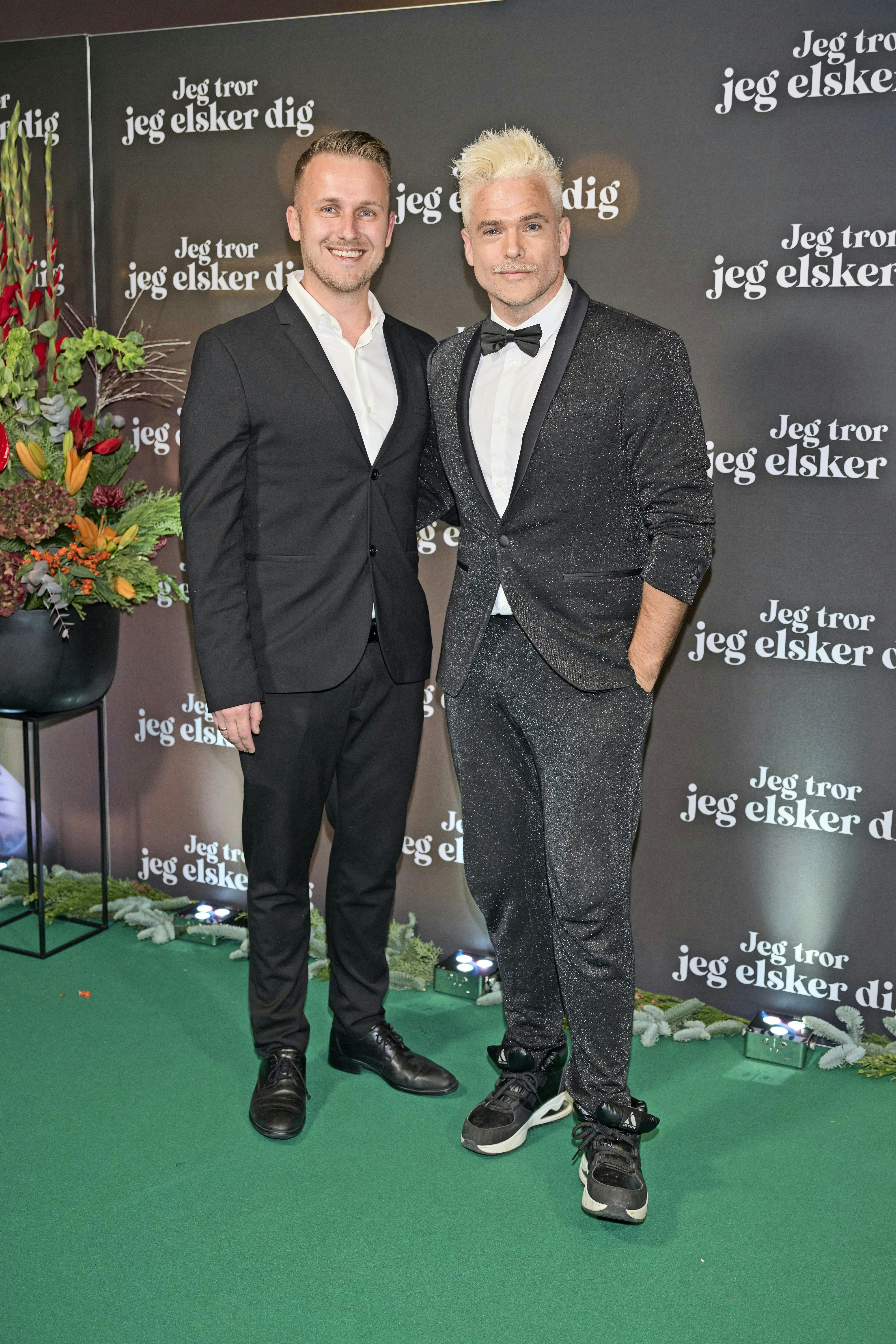 Silas Holst med ægtemanden Nicolai Schwartz.