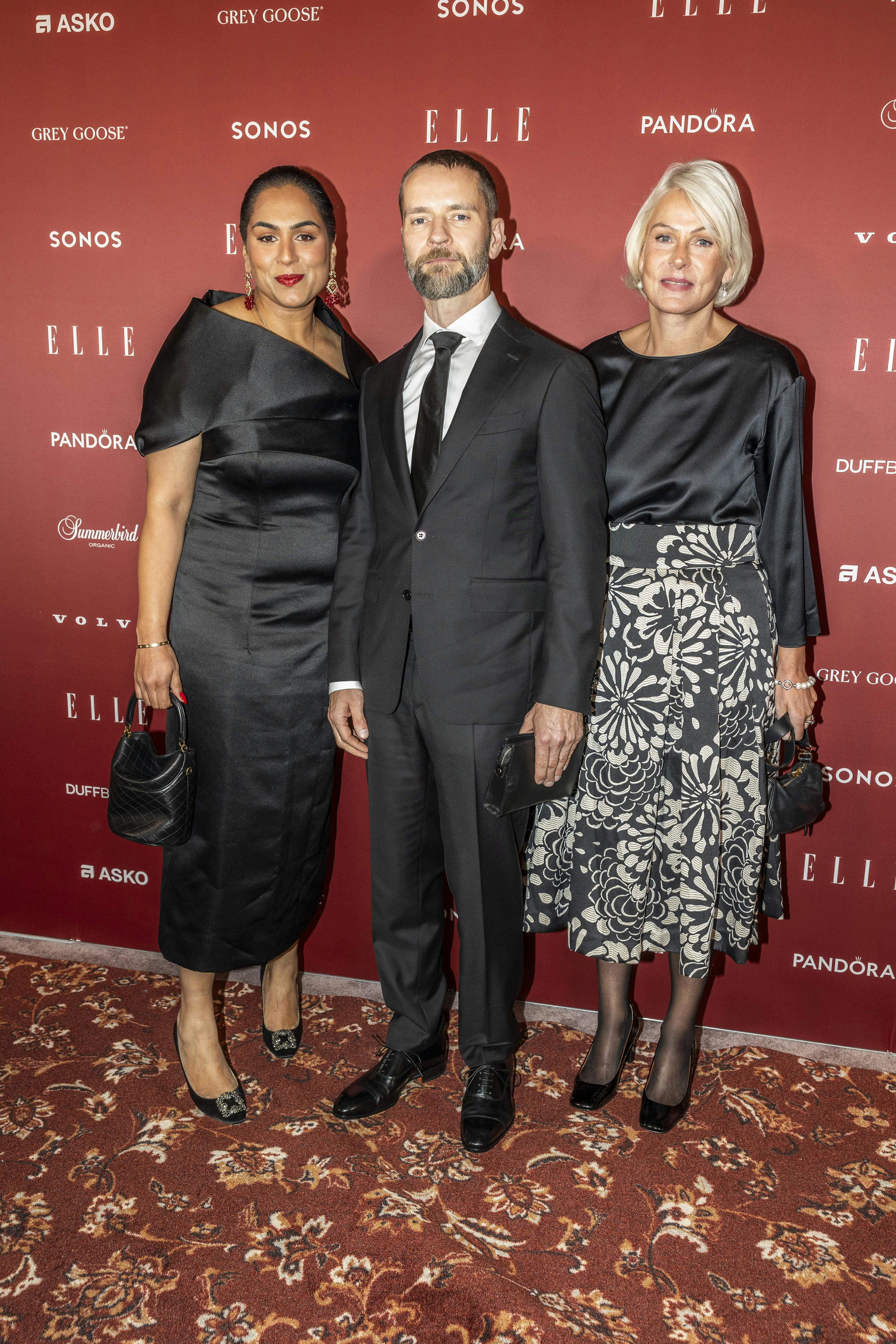 Dea Kudibal-designet var også at finde i en nederdel-version til ELLE Awards. 