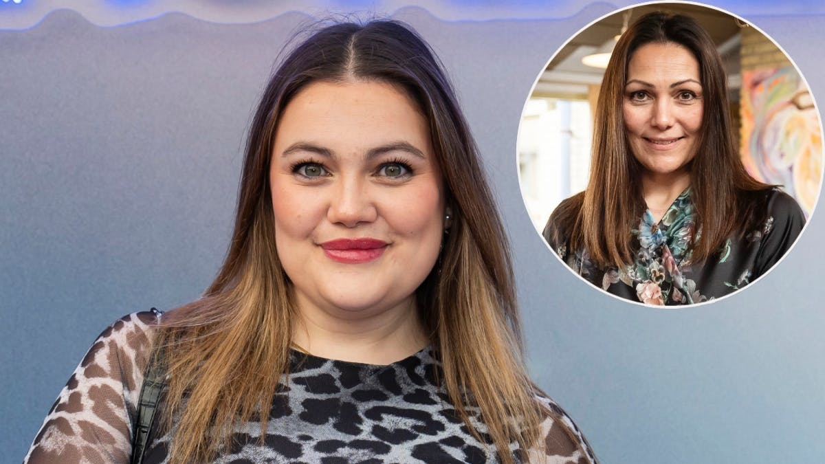 Stephanie Siguenza og hendes mor, Christina Siguenza, som oplevede tyfonen i Filippinerne. 