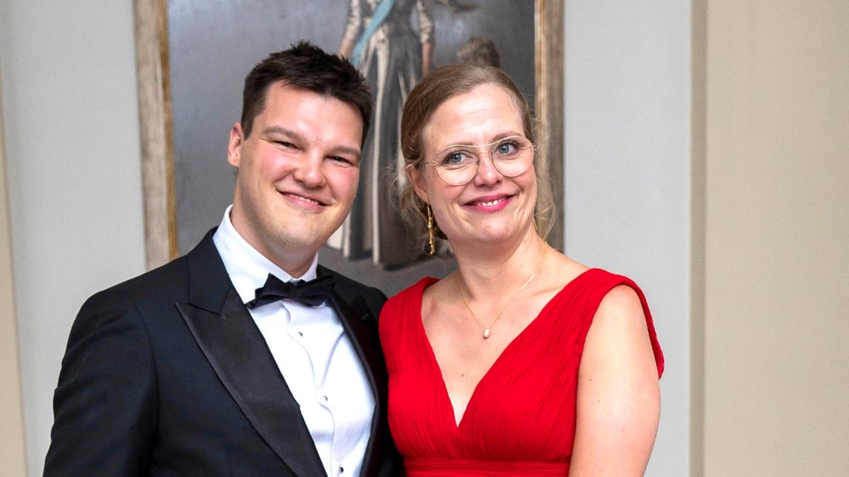 Emma Lund og hendes mand, Anes Jasarevic.