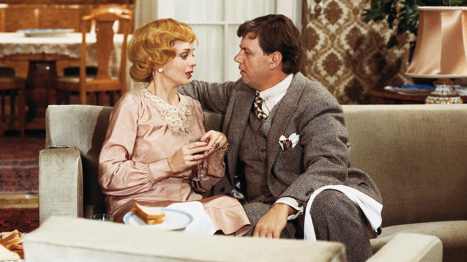 Maude Varnæs og Ernst Nyborg i "Matador".