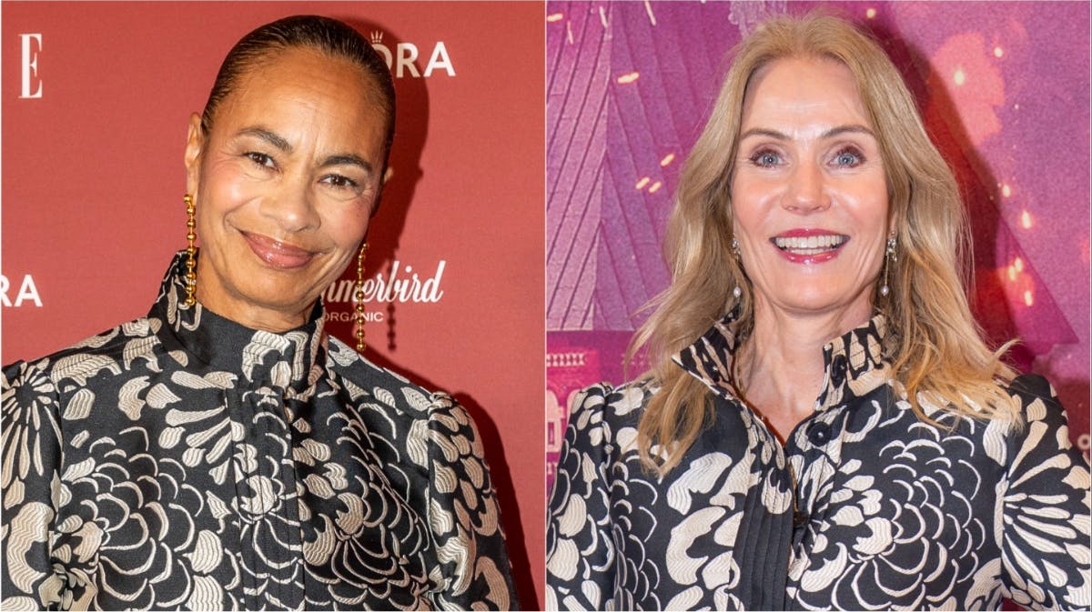 Jacqueline Svane og Helle Thorning-Schmidt.