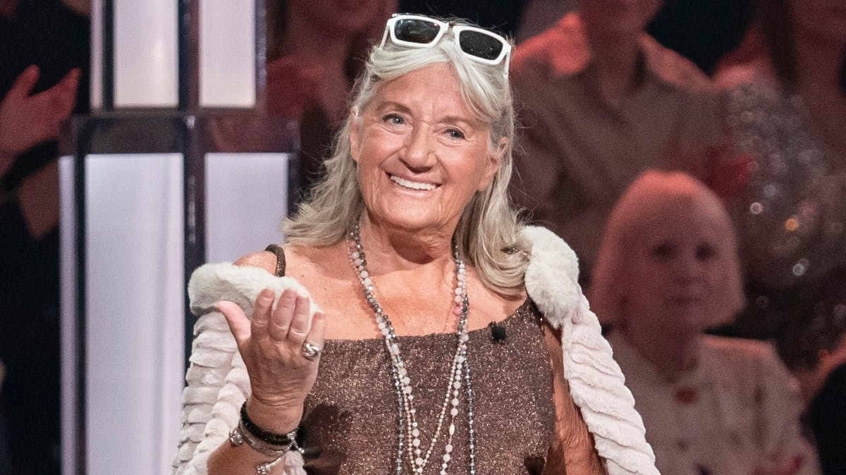 Britt Bendixen som dommer i "Vild med dans".