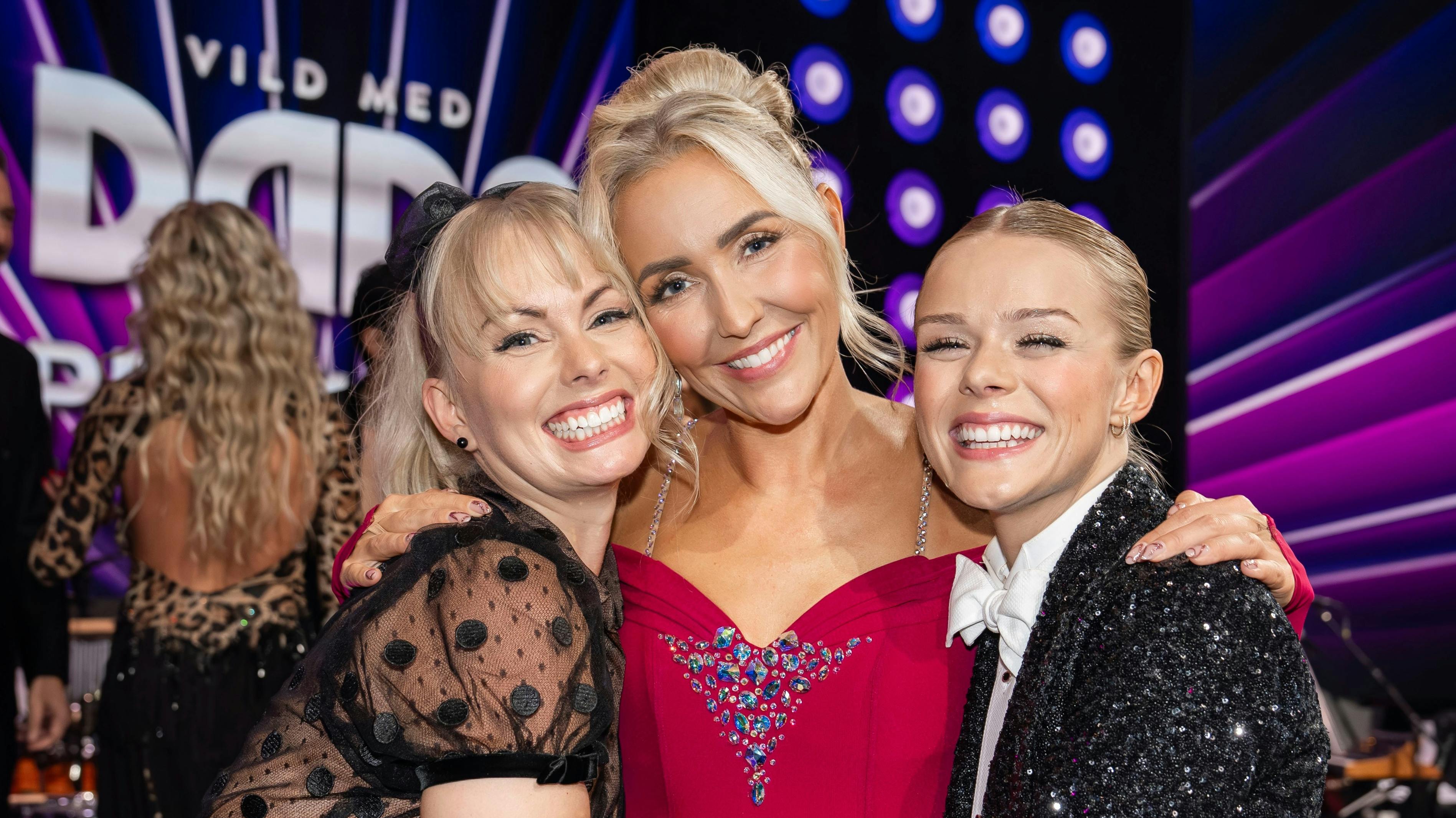 Jenna August Harson, Mille Funk og Asta Björk.