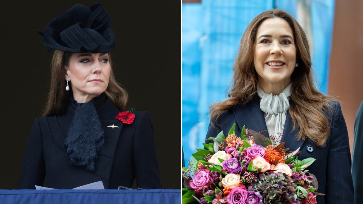 Prinsesse Catherine og dronning Mary.
