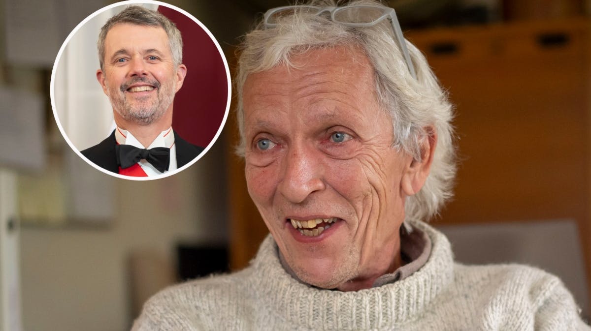 Kong Frederik spillede en rolle, da Jørgen Skouboe scorede sin store kærlighed