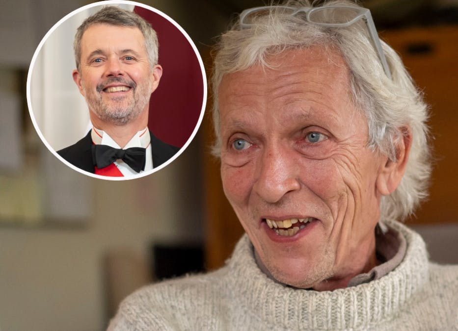 Kong Frederik spillede en rolle, da Jørgen Skouboe scorede sin store kærlighed