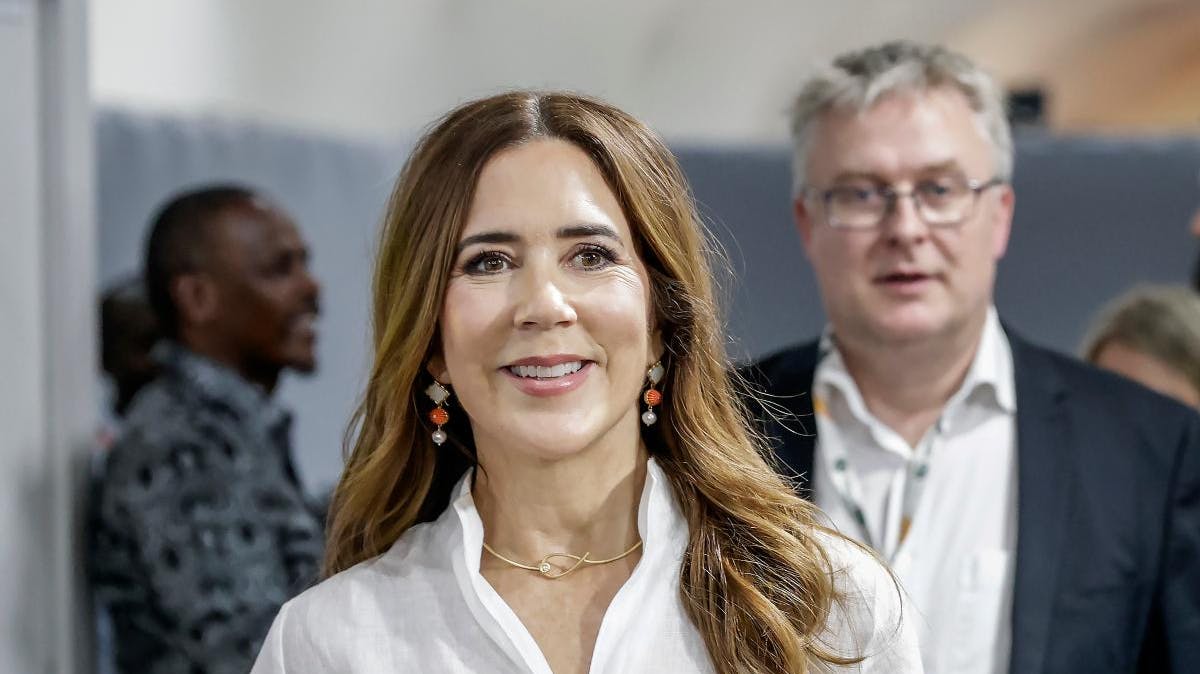 Dronning Mary i den Afrikanske Pavillion til COP30-klimatopmødet i Belém, Brasilien.