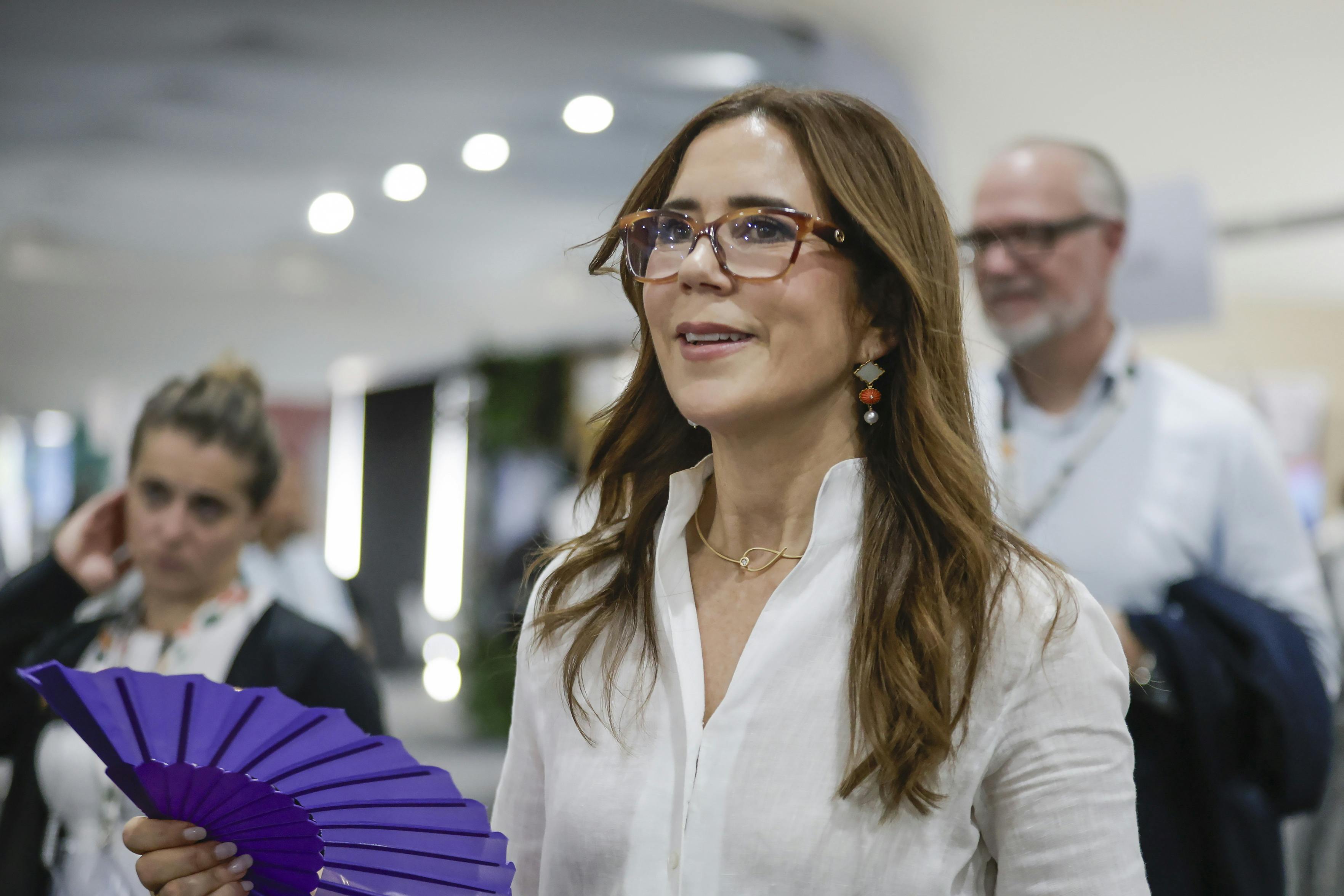 Dronning Mary til COP30-klimatopmødet i den brasilianske by Belém.