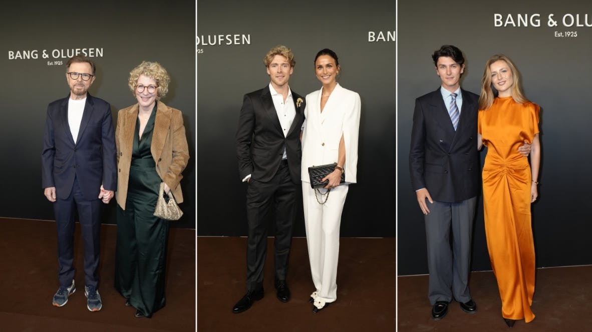 De kendte strømmer til Bang & Olufsens 100-års jubilæumsfest i Operaen i København.