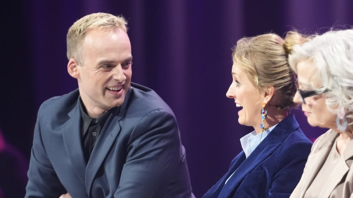 Mads Vad ved dommerbordet i "Vild med dans".