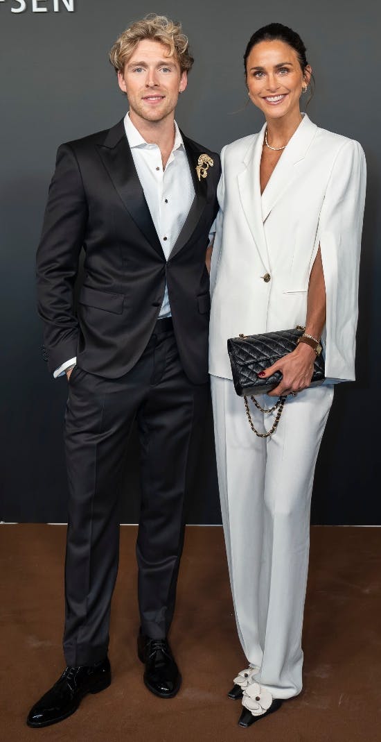 Christopher og Cecilie var blandty de hotteste par til fest i Operaen